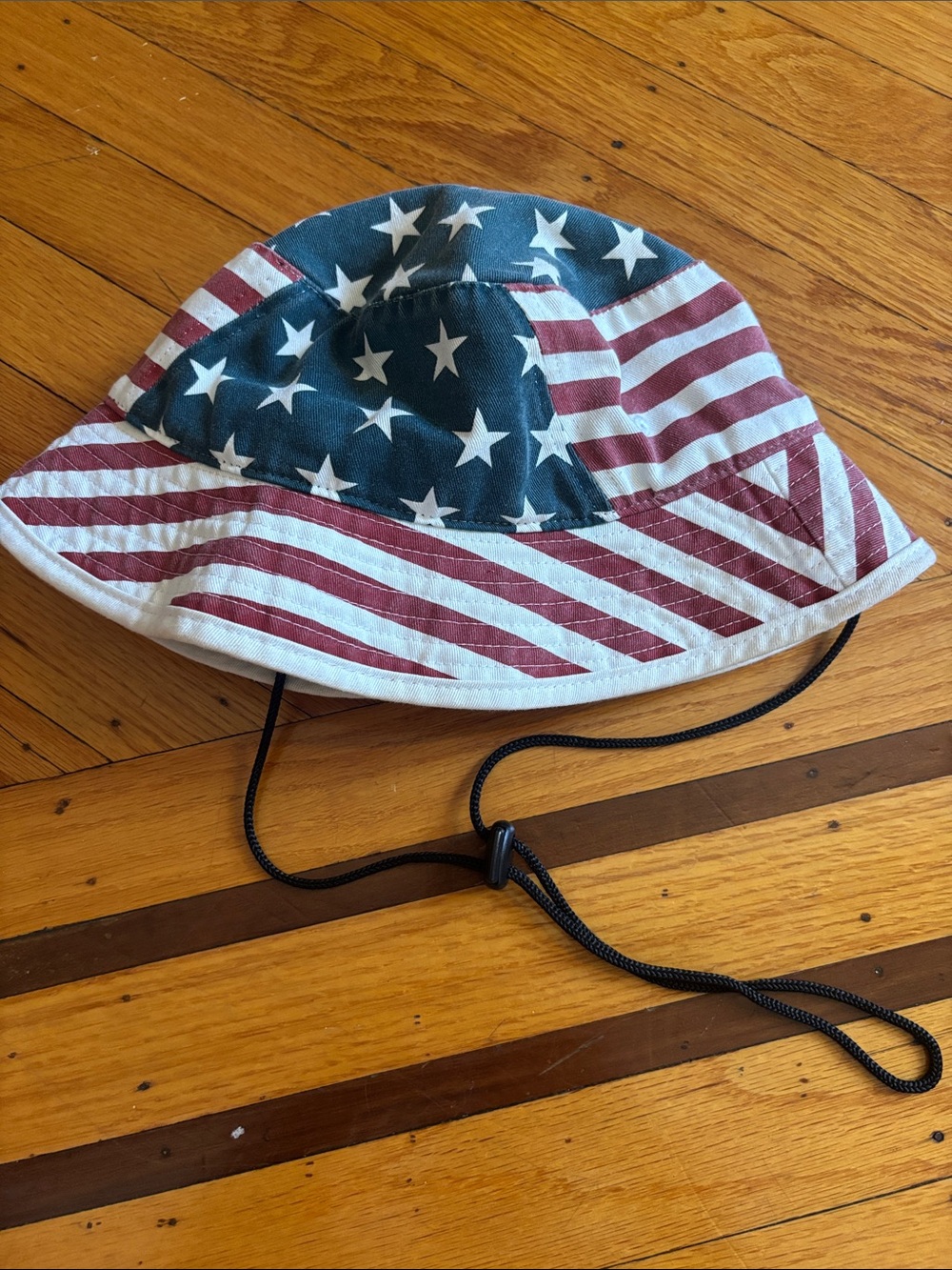 American Flag Bucket Hat - Red, White & Blue